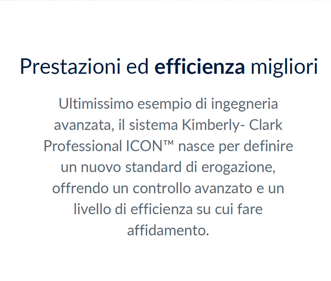 Il dispenser elettronico Icon di Kymberly-Clark: prestazioni ed efficienza migliori