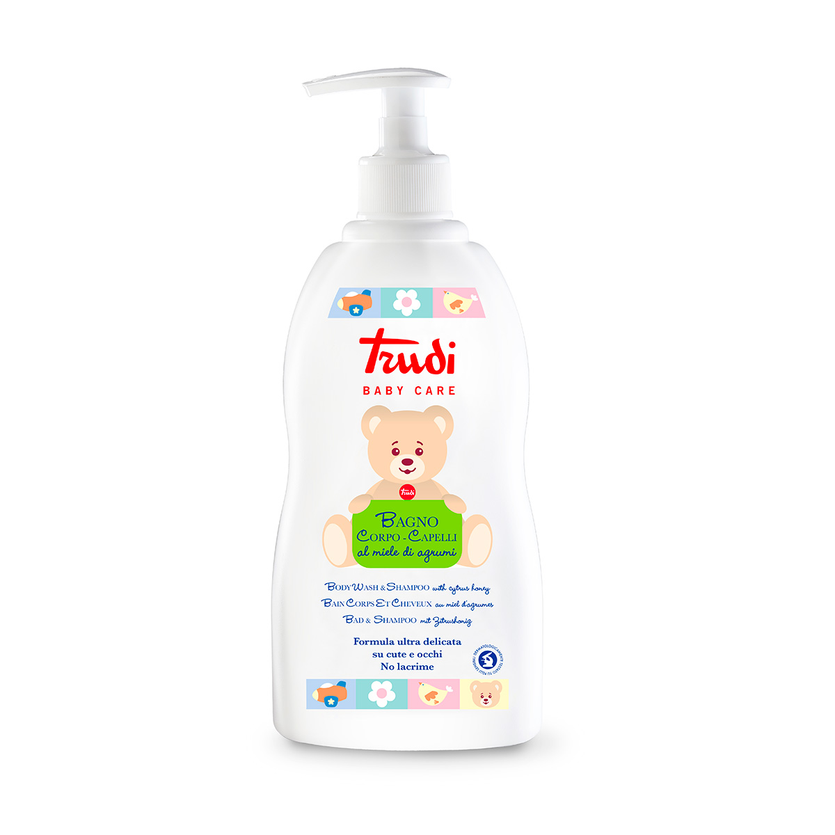 Detergente bagno corpo-capelli Trudi Baby Care