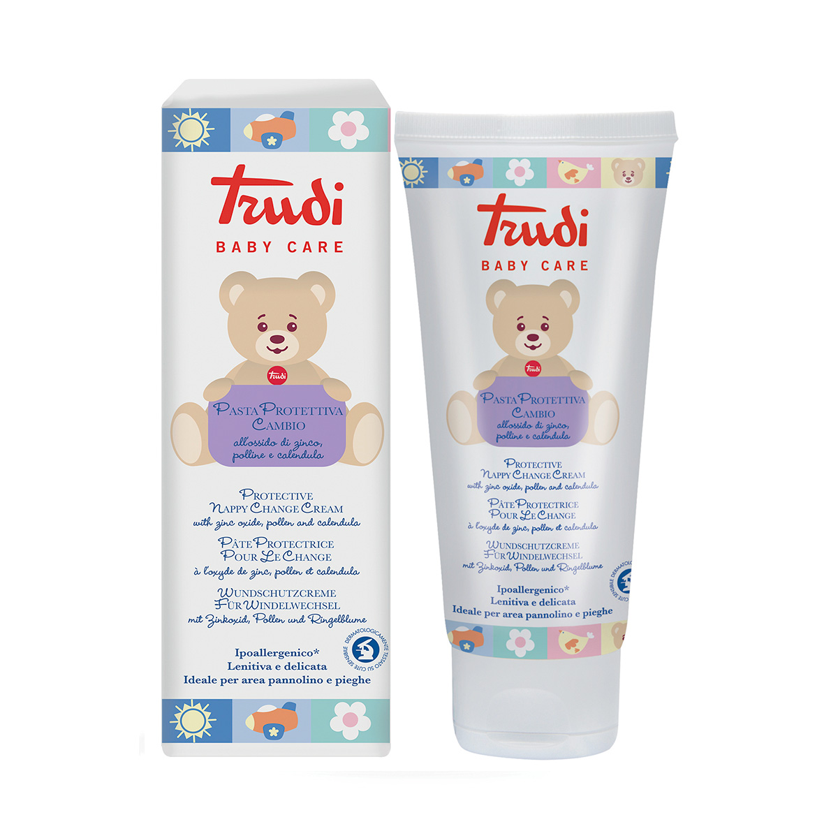 Pasta protettiva all'ossido di zinco Trudi Baby Care