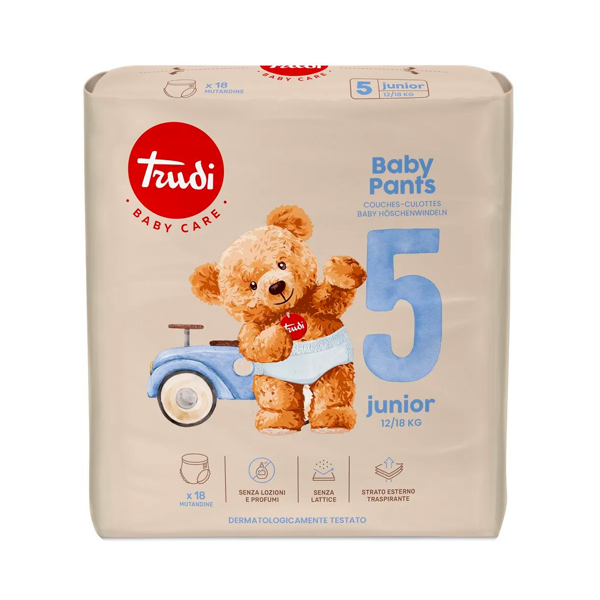 Pannolini mutandina Trudi Baby Pants Junior 12-18 kg