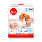 Pannolini neonato 7-18 kg maxi linea Trudi Baby Care dry fit alta assorbenza