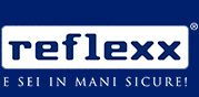 il logo del brand Reflexx, marchio distribuito